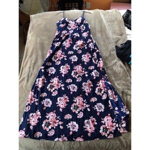 Floral pattern Long Dress